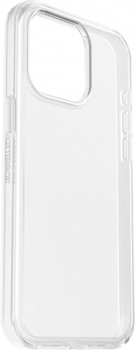 Otterbox Symmetry Clear beskyttelsesveske, iPhone 15 Pro Max, gjennomsiktig.