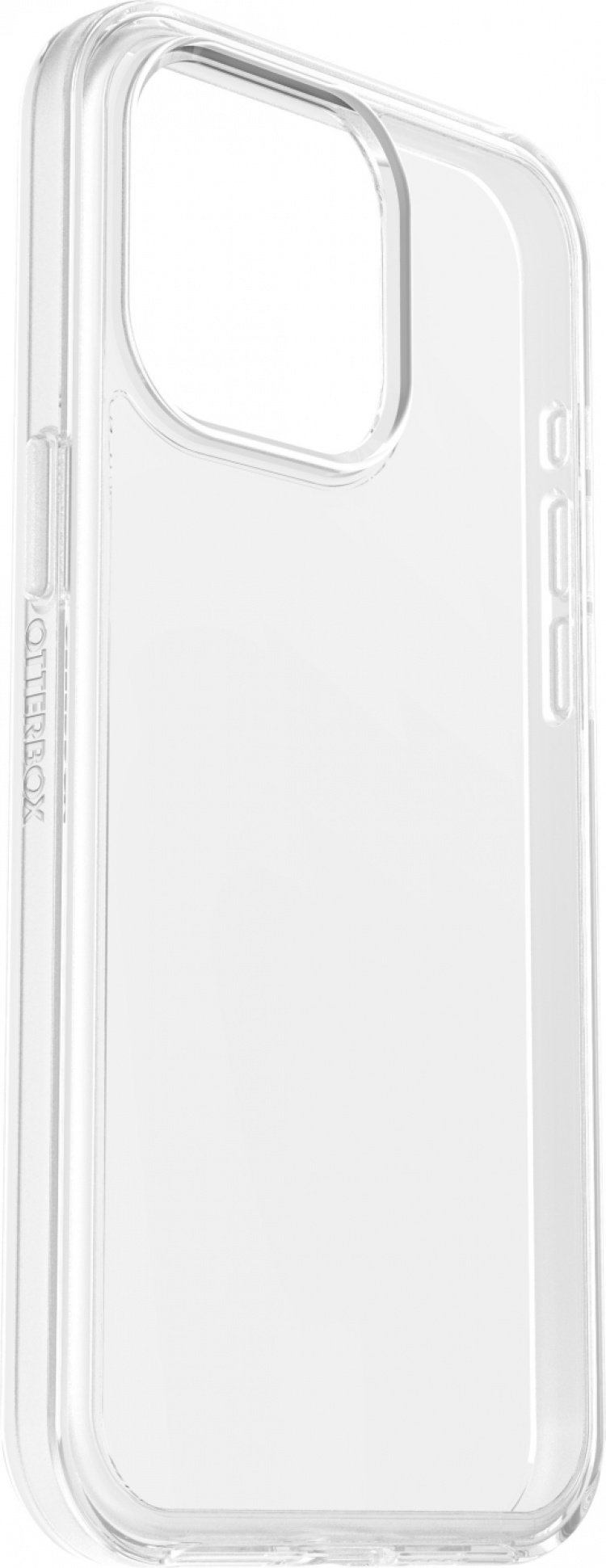 Otterbox Symmetry Clear beskyttelsesveske, iPhone 15 Pro Max, gjennomsiktig.