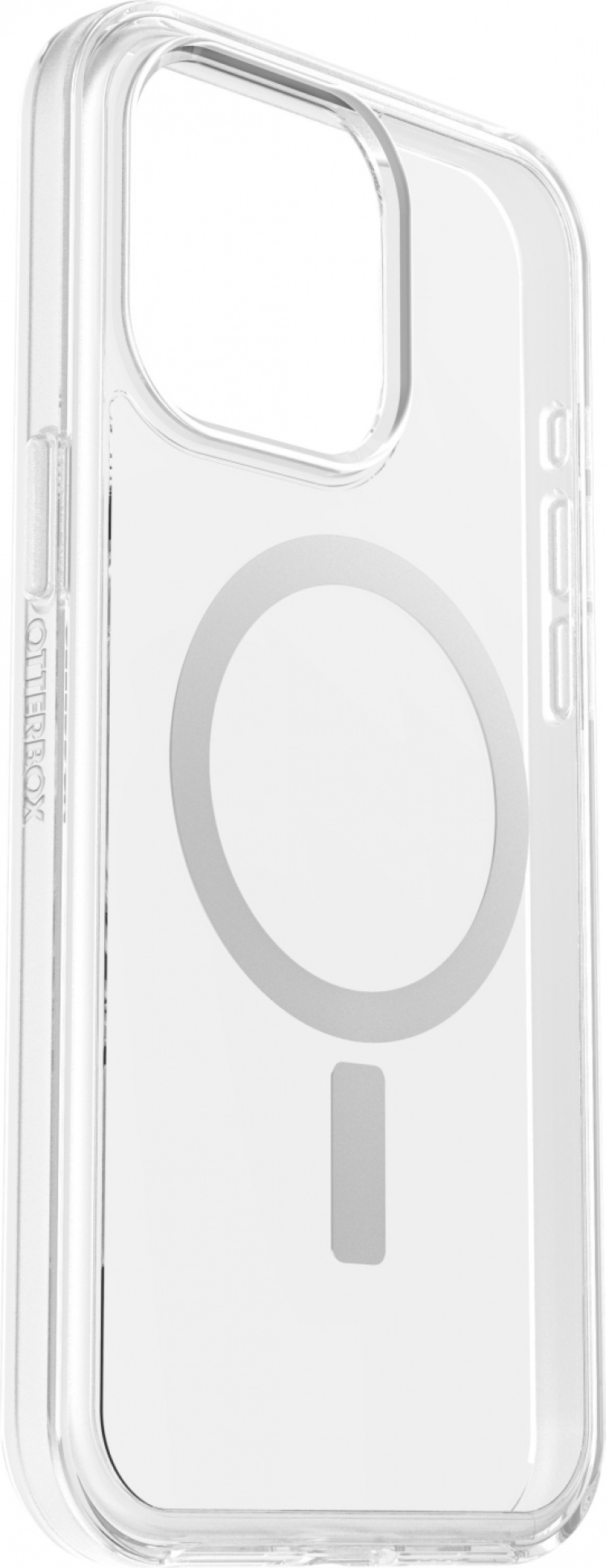 Otterbox Symmetry Clear for MagSafe beskyttelsesveske, iPhone 15 Pro Max, gjennomsiktig Otterbox Symmetry Clear for MagSafe beskyttelsesveske, iPhone 15 Pro Max, gjennomsiktig