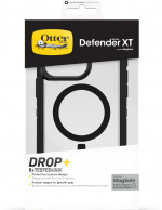 Otterbox Defender XT beskyttelsesveske, iPhone 15 Pro Max, svart / gjennomsiktig.
