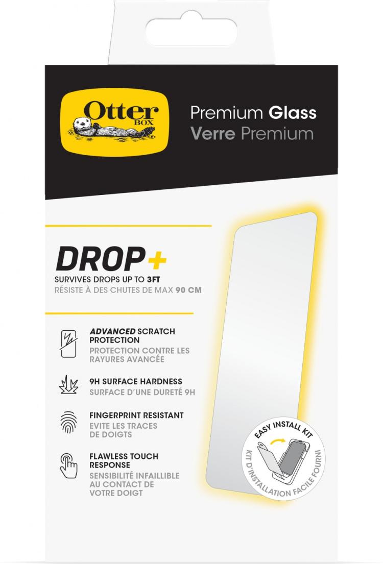 Otterbox Premium Glass beskyttelsesglass, iPhone 15
