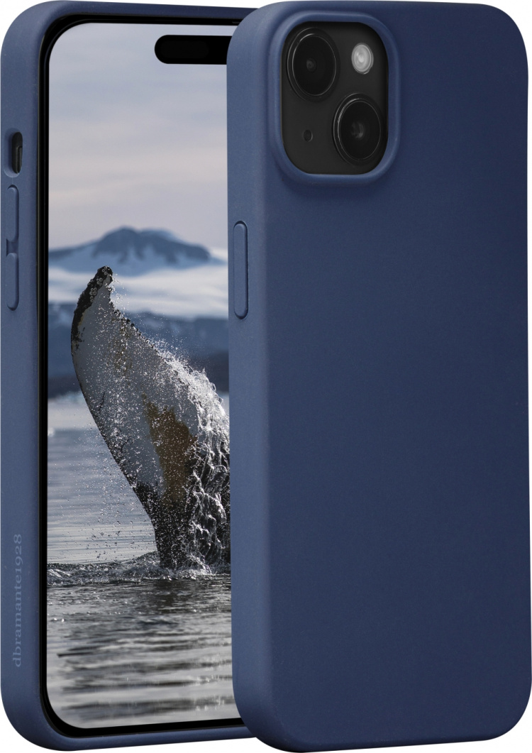 Dbramante1928 Monaco beskyttelsesveske, iPhone 15, Pacific Blue