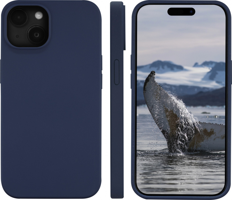 Dbramante1928 Monaco beskyttelsesveske, iPhone 15, Pacific Blue