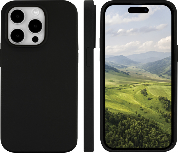 Dbramante1928 Monaco beskyttelsesveske, iPhone 15 Pro Max, nattsvart