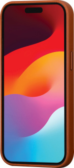 Dbramante1928 Roskilde MagSafe beskyttelsesveske, iPhone 15, brun