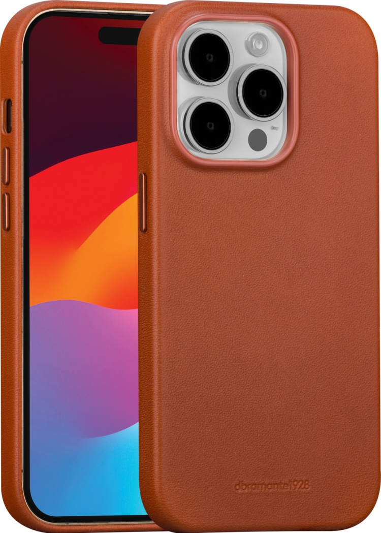 Dbramante1928 Roskilde MagSafe beskyttelsesveske, iPhone 15 Pro Max, brun