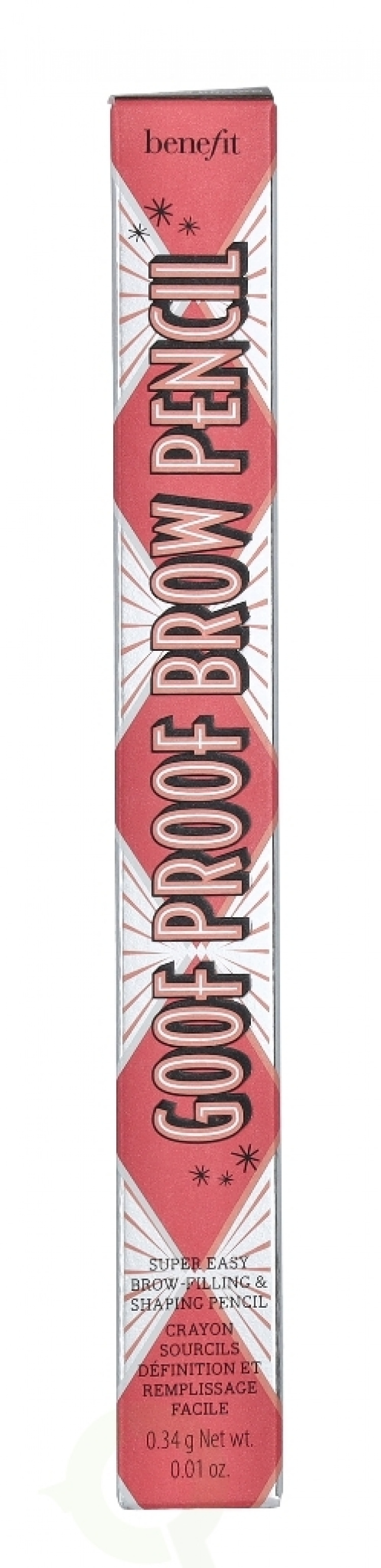 Benefit Goof Proof Brow Shaping Pencil 0,34 gr #3,5 Neutral Medium Brown