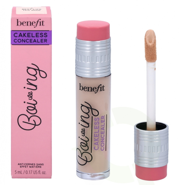 Benefit Boi-ing Cakeless Concealer 5 ml #02 Fair Warm, 24 timers vanntett