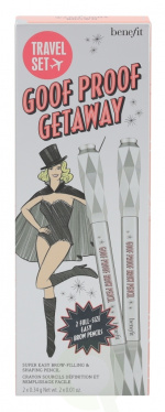 Benefit Goof Proof Getaway Duo 0.68 gr 2x Brow Shaping Pencil/Travel Set/Waterproof 12 Hours