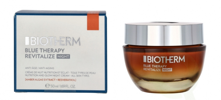 Biotherm Blue Therapy Amber Algae Night Cream 50 ml Alle hudtyper
