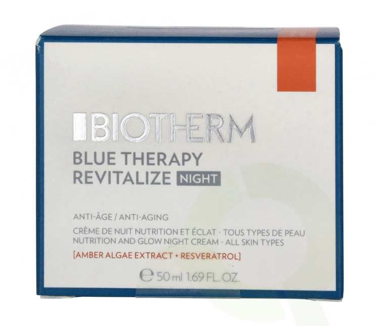 Biotherm Blue Therapy Amber Algae Night Cream 50 ml Alle hudtyper