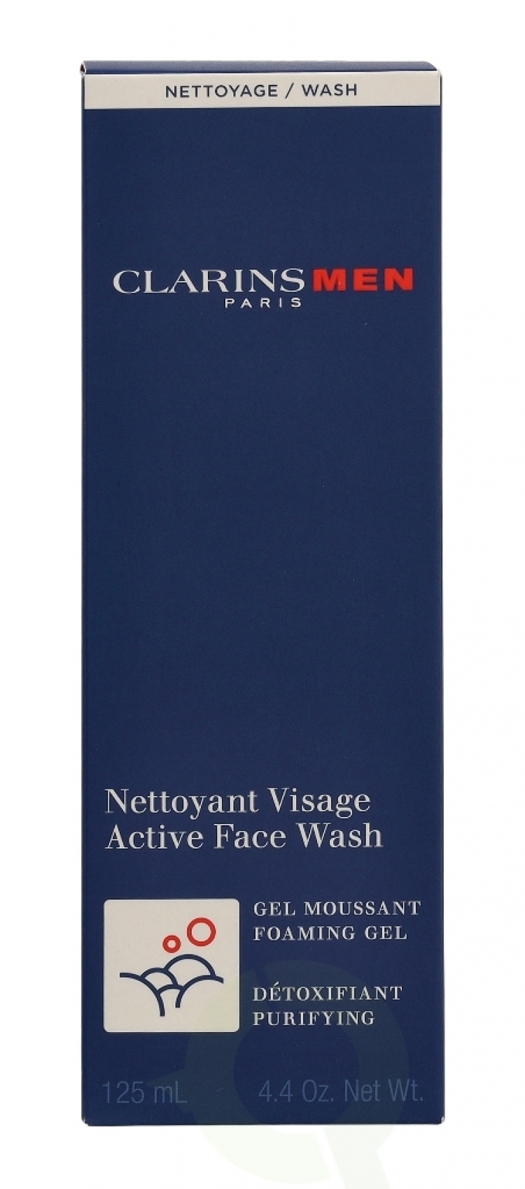 Clarins Men Face Wash Foaming Gel 125 ml