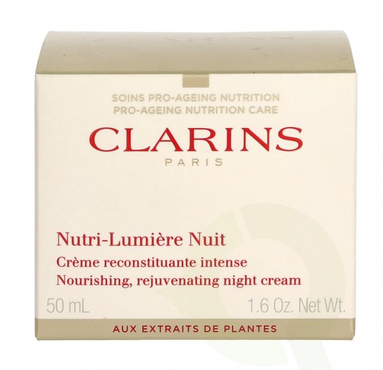 Clarins Nutri-Lumiere Nuit Revitalizing Night Cream 50 ml All Skin Types