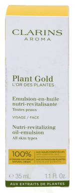 Clarins Plant Gold Nutri-Revitalizing Oil-Emulsion 35 ml Alle hudtyper