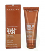 Clarins Self Tan Self Tanning Milky Lotion 125 ml Face & Body, 24-timers hydrering