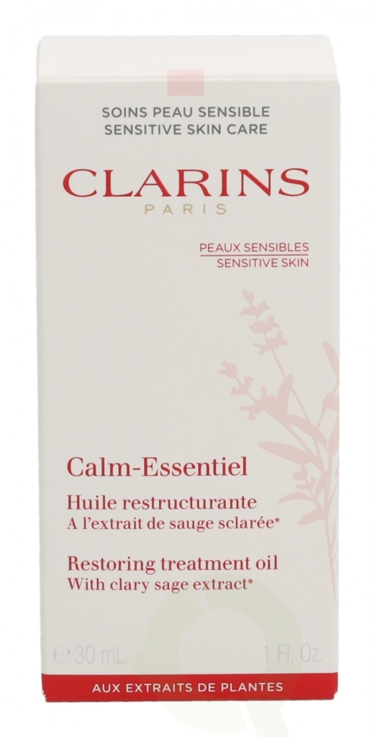 Clarins Calm-Essentiel Restoring Treatment Oil 30 ml Pleie for sensitiv hud