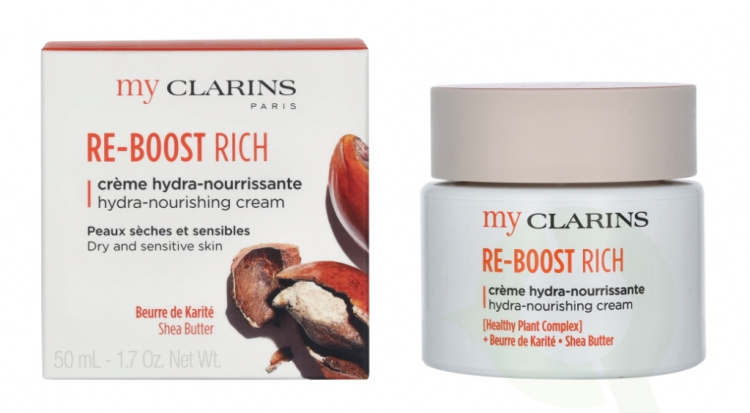 Clarins Re-Boost Rich Hydra-Nourishing Cream 50 ml Dry And Sensitive Skin