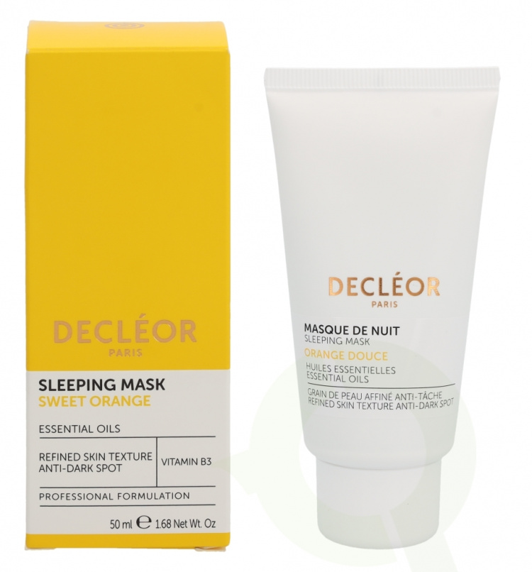Decleor Sleeping Mask Sweet Orange 50 ml essensielle oljer
