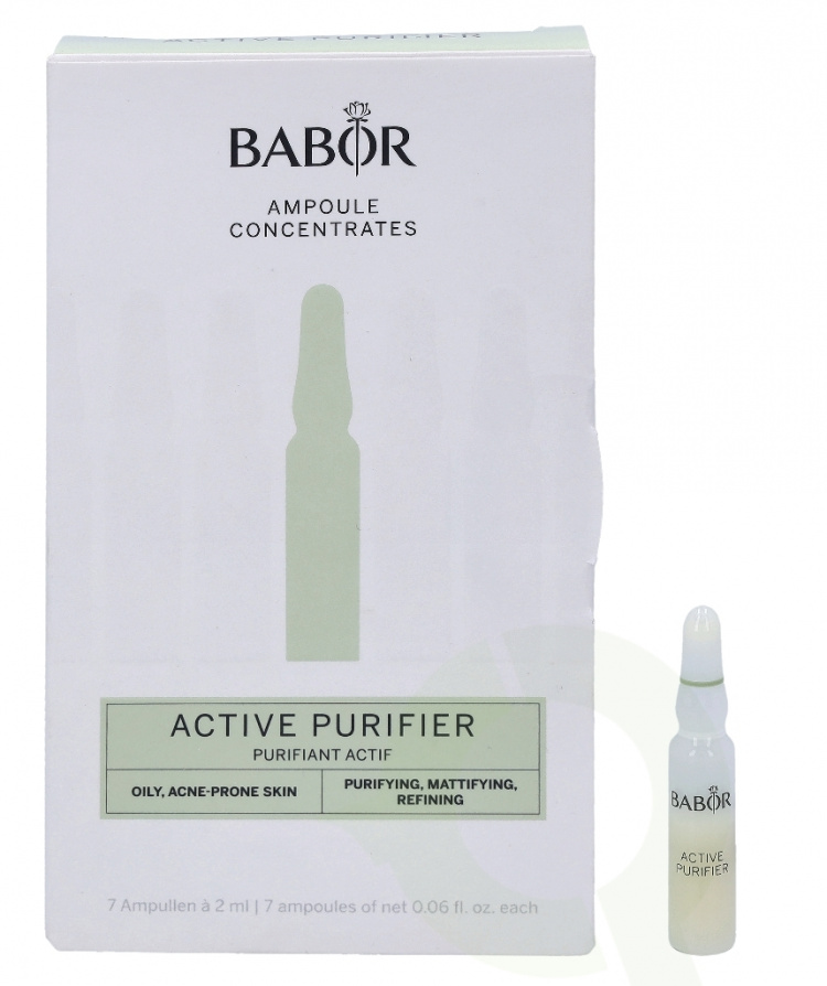 Babor Active Purifyier Ampoule Concentrates 14 ml 7x2ml/For fet og akneplaget hud