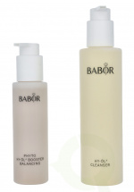 Babor Hy-Oil Cleansing Phyto Booster Balancing Set 300 ml Cleansing Oil 200ml/Booster Balancing 100ml - For Combination Skin