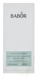 Babor Hy-Oil Cleansing Phyto Booster Balancing Set 300 ml Cleansing Oil 200ml/Booster Balancing 100ml - For Combination Skin