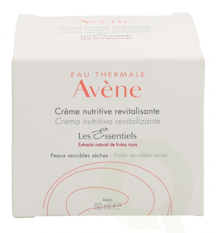Avene Revitalizing Nourishing Cream 50 ml For Dry Sensitive Skin