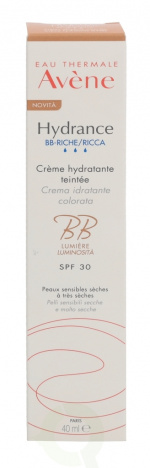 Avene Hydrance BB-Rich SPF30 40 ml For Dry To Very Dry Sensitive Skin