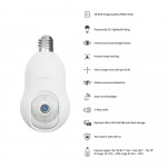 Hombli Smart Bulb Kamera Hvit Hombli Smart Bulb Kamera Hvit