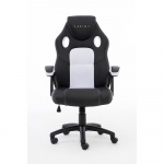 Raptor Gaming stol GS-40 Compact Kunstskinn & Stoff Svart/Hvit