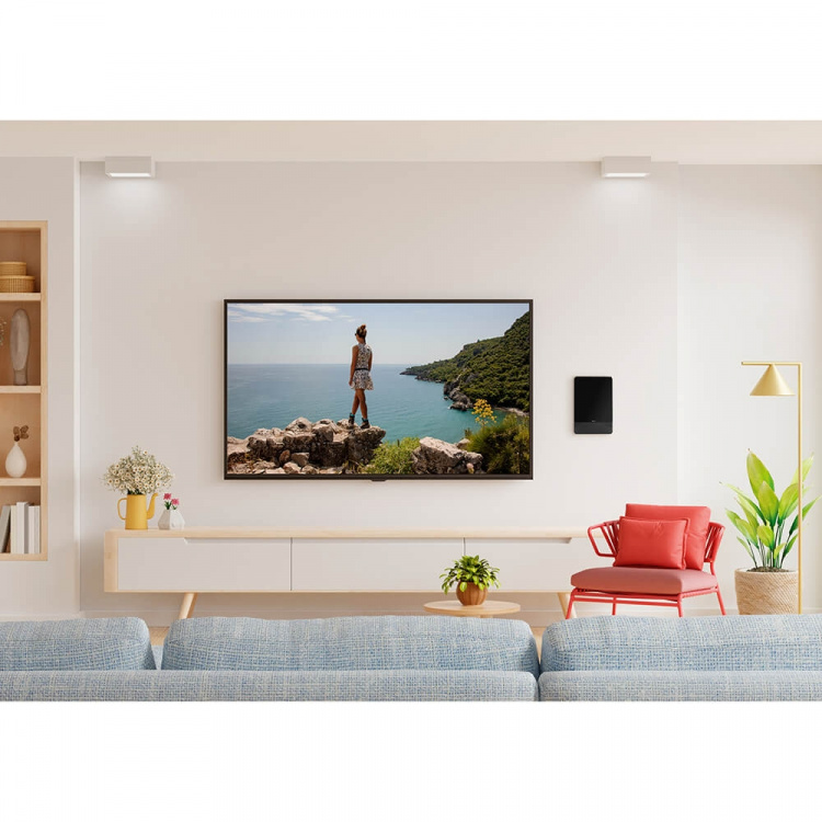 Hama Innendørs Antenne Pro 45 DAB+/DAB/DVB-T2/FM Flat Svart