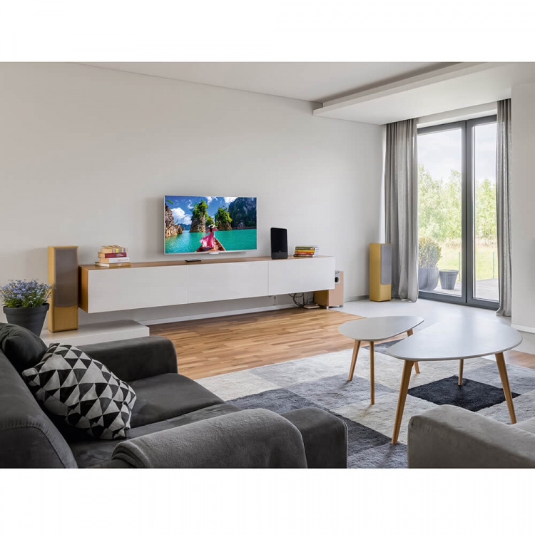 Hama Innendørs Antenne Pro 45 DAB+/DAB/DVB-T2/FM Flat Svart