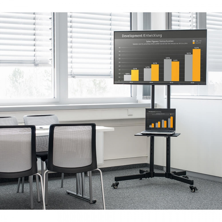 Hama TV-stativ Trolley opp til 75