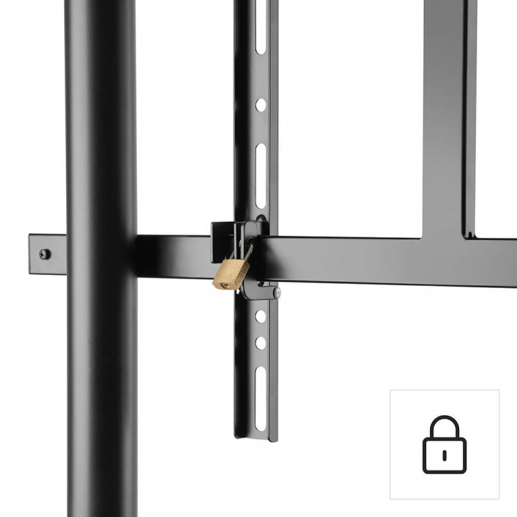 Hama TV-stativ Trolley opp til 100