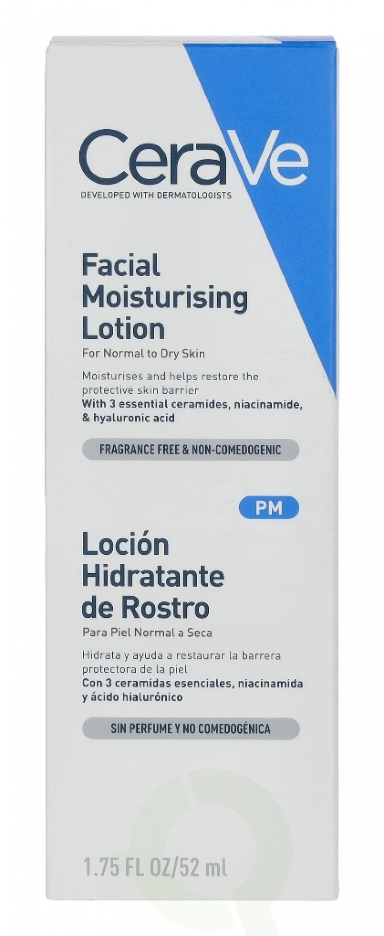 Cerave Facial Moisturising Lotion 52 ml For Normal To Dry Skin