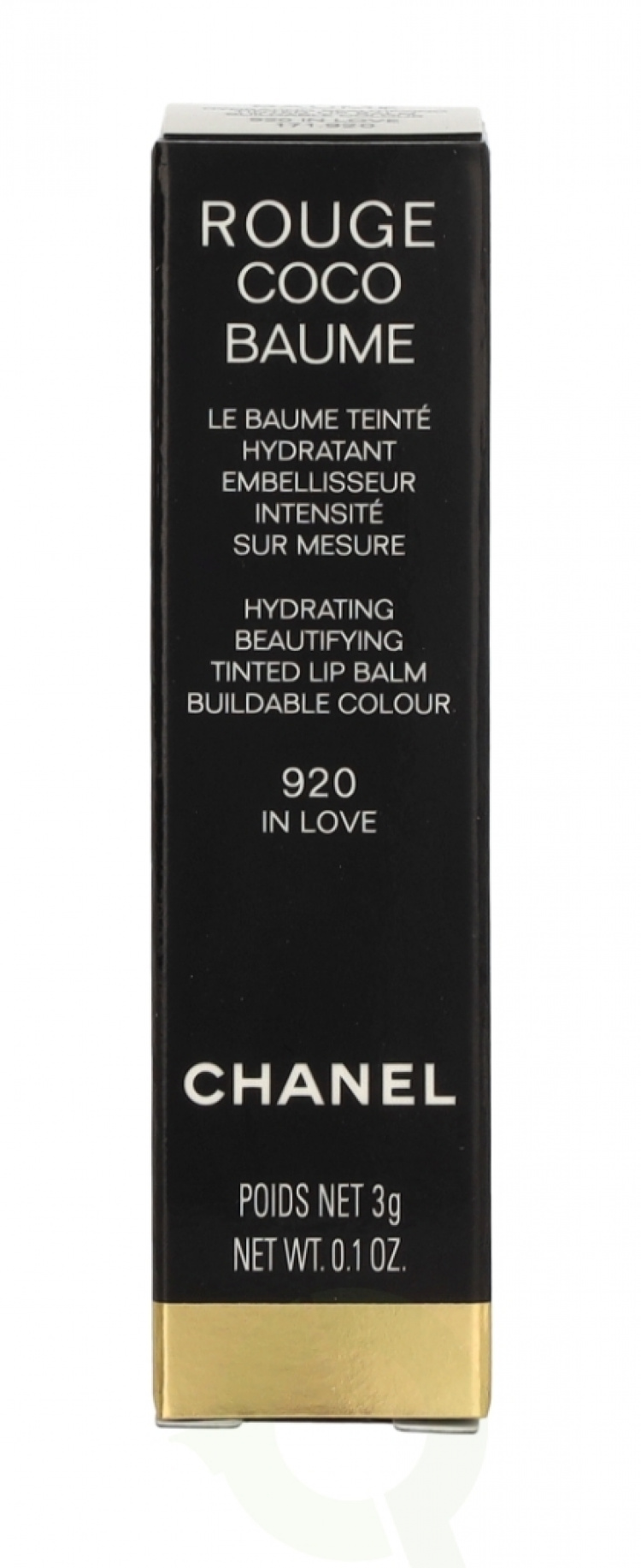 Chanel Rouge Coco Hydrating Beautifying Tinted Lip Balm 3 gr #920 In Love