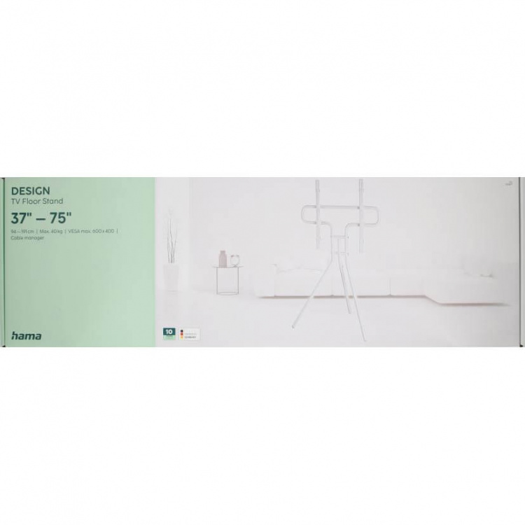 Hama TV-gulvstativ opp til 75 Hama TV-gulvstativ opp til 75