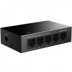 Strong 5-port Gigabit-switch metall svart