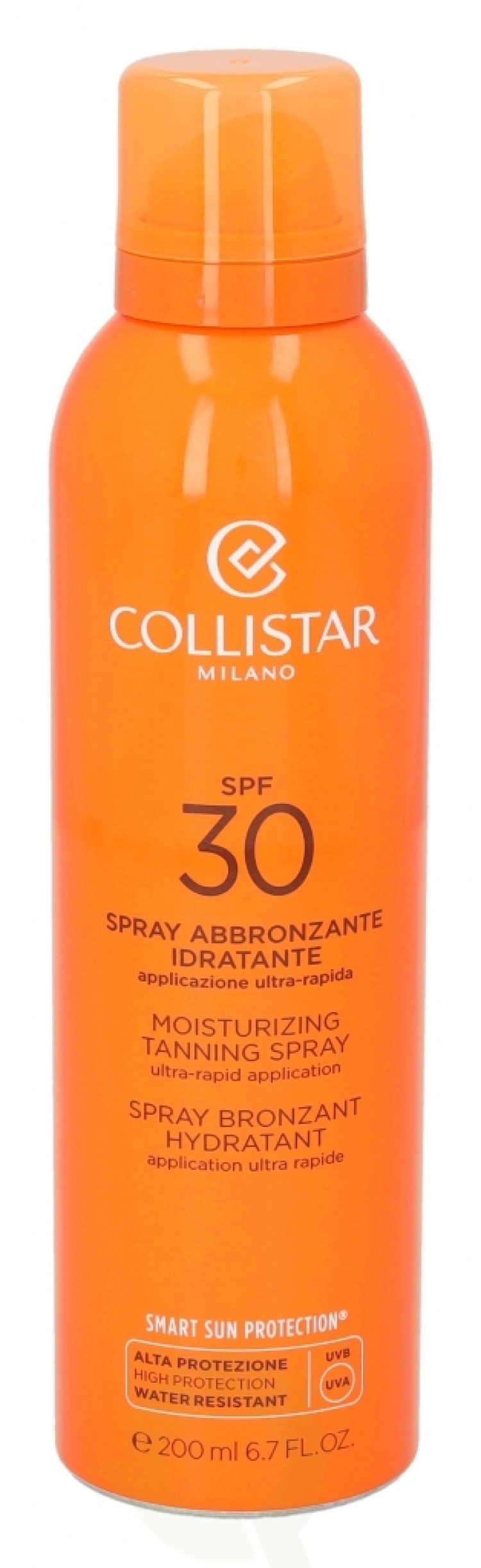 Collistar Moisturizing Tanning Spray SPF30 200 ml Ultra Rapid Applicition