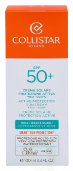 Collistar Active Protection Sun Cream Face-Body SPF50+ 100 ml