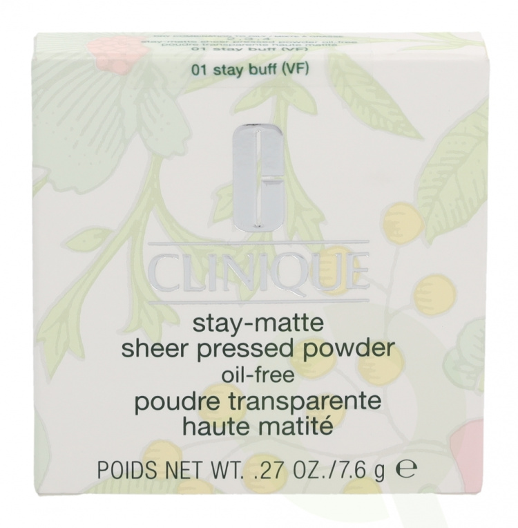 Clinique Stay-Matte Sheer Pressed Powder 7.6 gr #01 Stay Buff (VF)