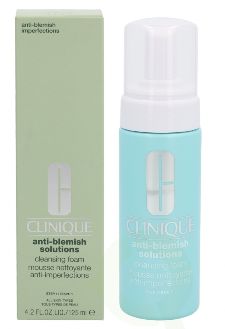 Clinique Anti-Blemish Solutions Cleansing Foam 125 ml Alle hudtyper
