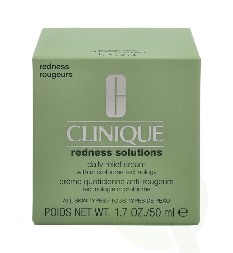 Clinique Redness Solutions Daily Relief Cream 50 ml All Skin Types - With Microbiome Technology