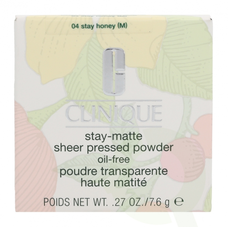 Clinique Skincare Stay Matte Sheer Pressed Powder 7.6 gr #04 Stay Honey