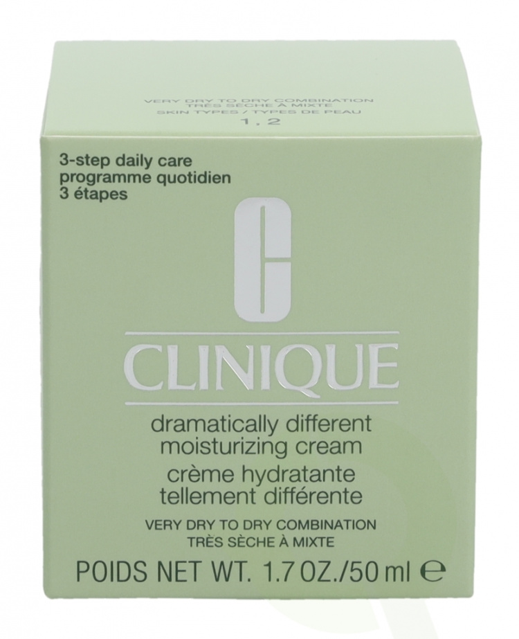 Clinique Dramatically Different Moisturizing Cream 50 ml Veldig tørr til tørr Kombinert alle hudtyper
