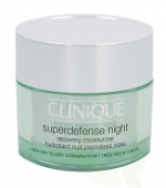 Clinique Superdefense Night Recovery Moisturizer 50 ml Svært tørr til tørr kombinasjon 1,2
