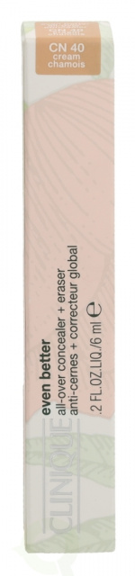 Clinique Even Better All Over Concealer + Eraser 6 ml CN40 Cream Chamois