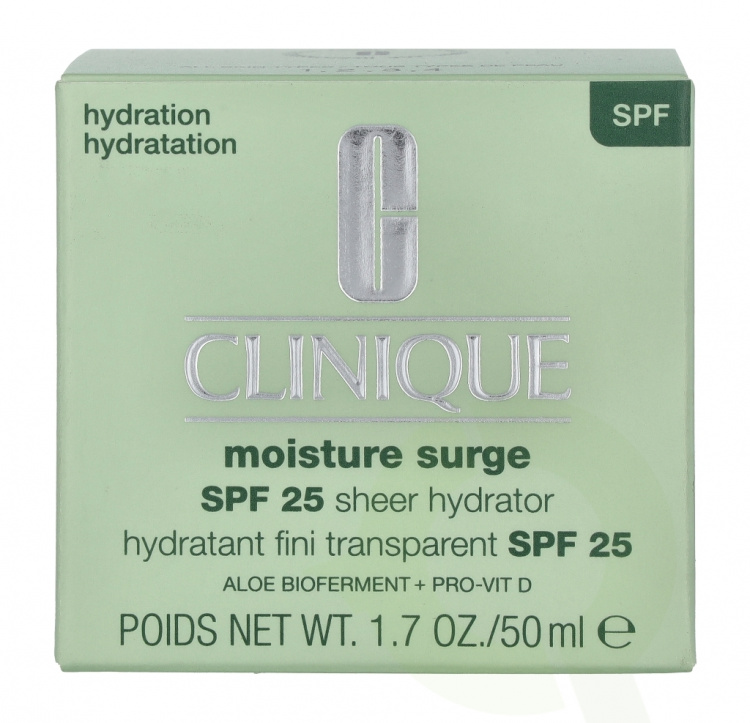 Clinique Solbeskyttelse Moisture Surge SPF25 50 ml