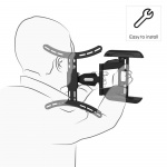 Hama TV Veggfeste Full Motion VESA opp til 400x400 65