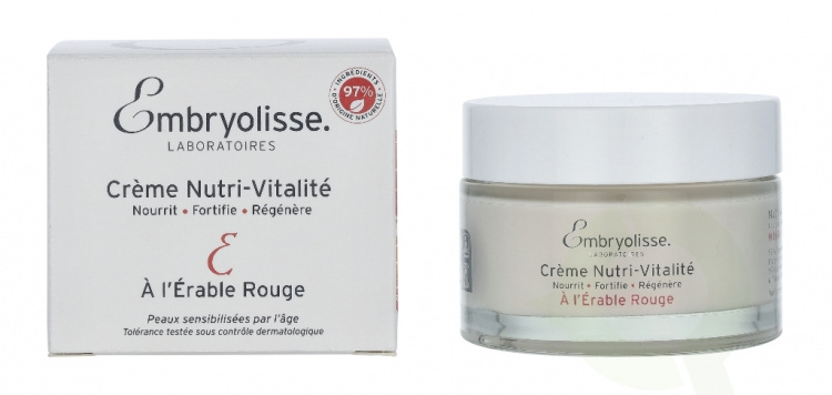 Embryolisse Nutri-Vitality Cream 50 ml Sensitive Skin Weakened