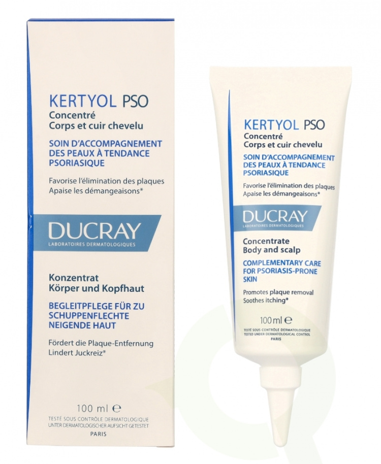 Ducray Kertyol PSO-konsentrat kropp og hodebunn 100 ml